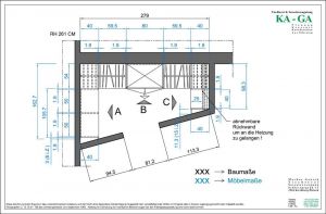 Planung Walsberger Vorraum